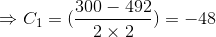 300 – 492 C= 2x2