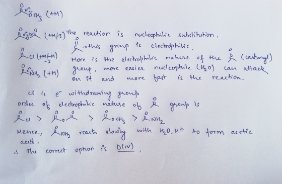 Blöchl (AM) osje (+15) The reaction is nucleophibie substitution, to this group is electrophilic a(+/-) ore is the electrophi