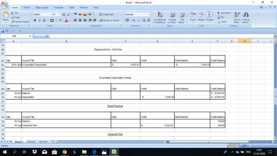 Book1 - Microsoft Excel - X Home Insert Page Layout Formulas Data Review View * Cut Copy ♡ General - Wrap Text Merge & Center