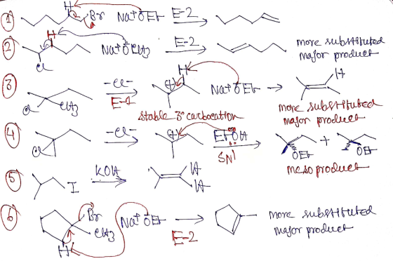 Owezex Natder E2, me O ve Nat ovelty E2, au ee; Nattet > move substituted - Natt El mafor product It > more suberituted major
