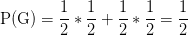 111 11 P(G) = 5*5*5*5*2