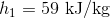 h_{1}=59\textup{ kJ/kg}