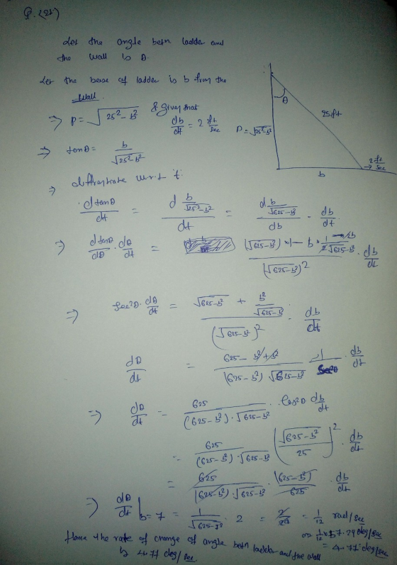 ৫.২०) de dha Ongle betn loalde emel dho wall der the bese c ladde s b trm the sbilal &3ven that 252 db 2 Bee 2sft 7 252 2 alt