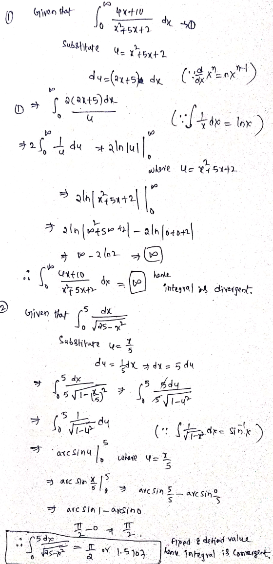 10 Given that p uxt10 JO X75877 de so Substitute (= x 75x+2 dualartsla dok con Pnx V) 0 * Samū (:( 4dx = lnx ) +250 ty du tal