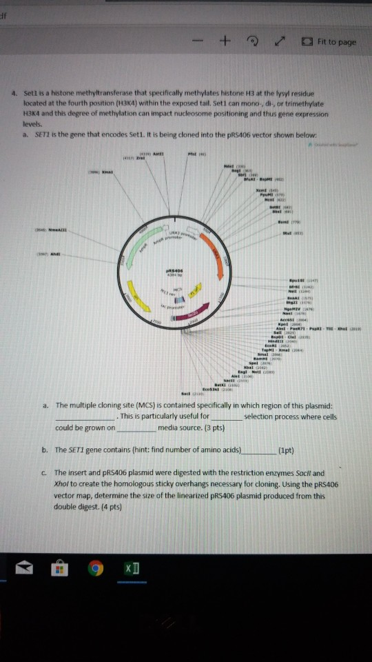 if +Fit to page a. Setl is a histone methyltransferase that specifically methylates histone H3 at the lysyl residue located a