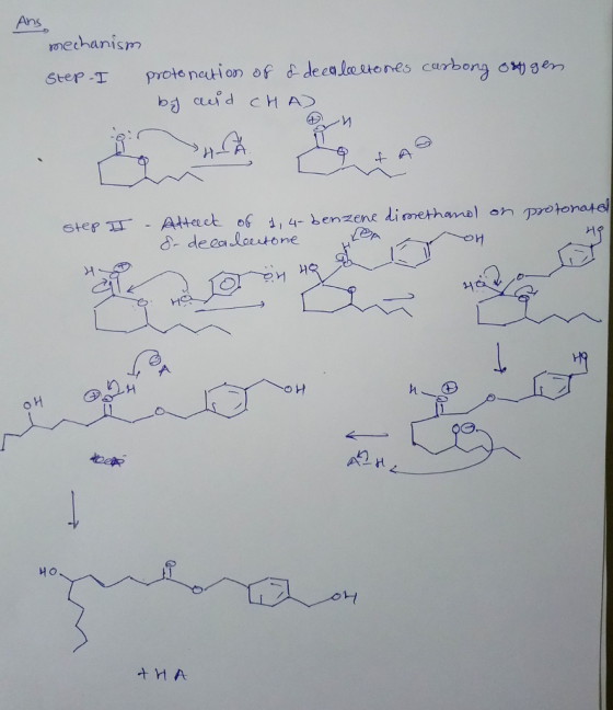 mechanism step -I pots nution of d decalatones carbona owger 서 t) A 2れ но Li 1t