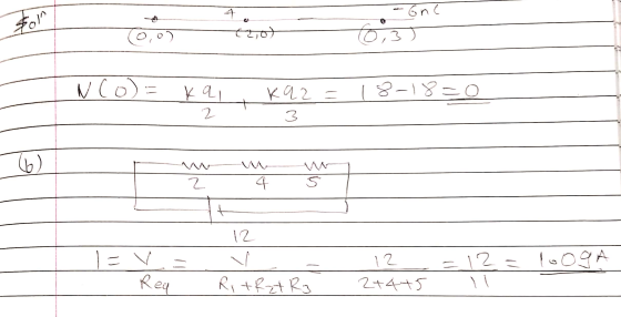 4 - Gne toll (20) (63) NCO kal 2 18-18=0 ka2 = 3 (6) 2 4 5 + 12 V Ritrat Ry 1 = va Req 12 loOGA =123 2+4+5