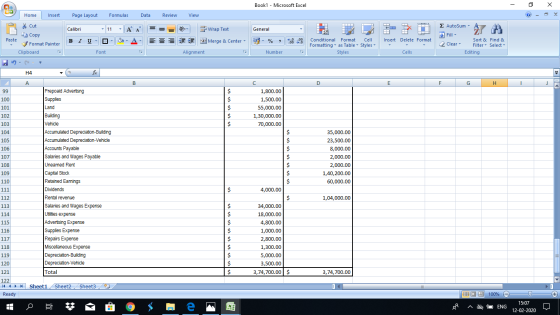 Book1 - Microsoft Excel - X Home Insert Page Layout Formulas Data Review View * Cut Copy ♡ General - Wrap Text Merge & Center