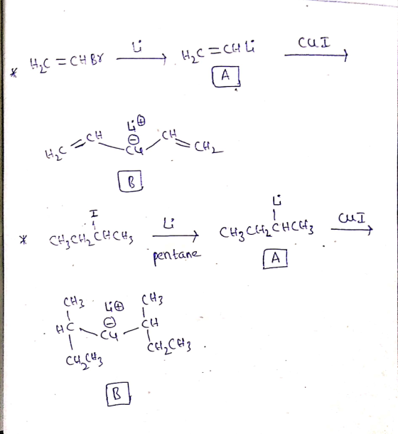 cu I HC=Culi 1* 4C = CH BY - B? CHO -chir H,CECH LO CHI — х се!, cel, cece, ce, C4, сне CHyetem pentane A . CH3 CH3 :HCL Aq