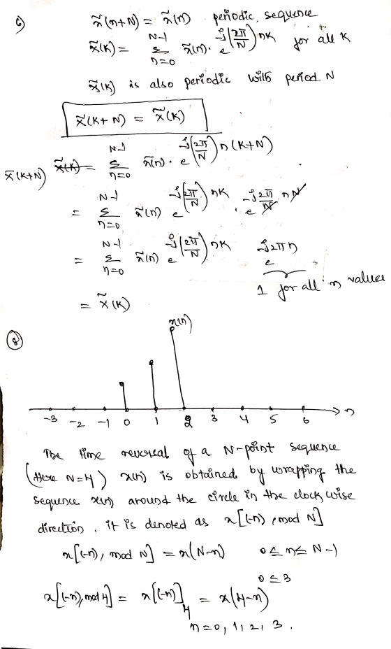 ñ (n+N) = ñ in penodic, sequence D=0 FK) = in de mim e os for alle a Slik) is also periodic with periodN xưK+ M) = FCK . Fik