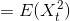 =E(X_t^2)