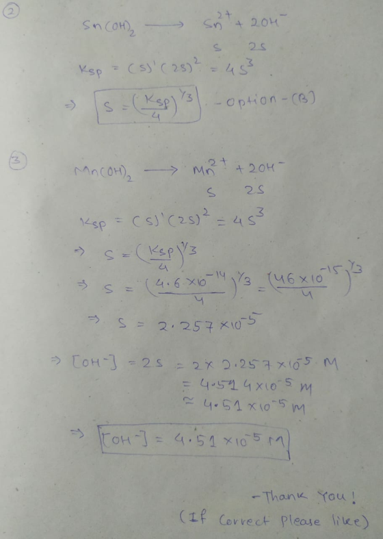 Sn COH) - Sht+2014 → Kep = (5) (28) ² = 453 s - (Kgphys).- option-09 MNCOH) - mr + + 204- S 25 Kep = (s) (25)² = 453 - S = (