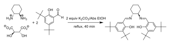 о он Y YH 2 equiv K2CO3/Abs EtOH EN NE V HN NH3 Ⓡocco, HO OH reflux, 40 min I C002 reflux, ao min toon hot -OH HO! V Ho-