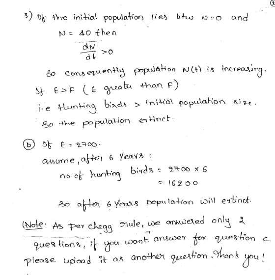 3) the initial population ties btuu Ao oand N- A0 then ddM d t population N(t) increas, i8 Con» e^uent bada >initial populako