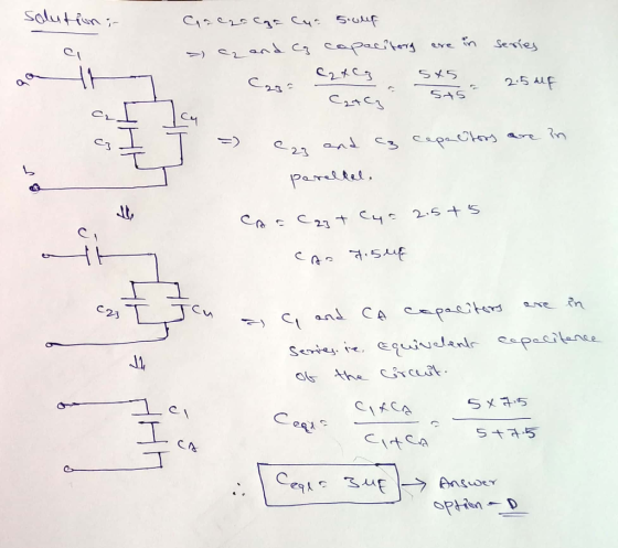 Salution Series re n SX5 2-5 AMF C23 CpeCtrs 23 Parlel 23 Cu ° apaeitors CA C23 Equivelen peeience the rcuat 5メ45 CIRCA Ceat