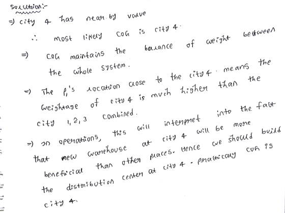maintains thebd baance of cwerght between th e Gvhole Svstem ocaton cose to the (ity 4 means the weightage o cítg ї, 2, 3 Com