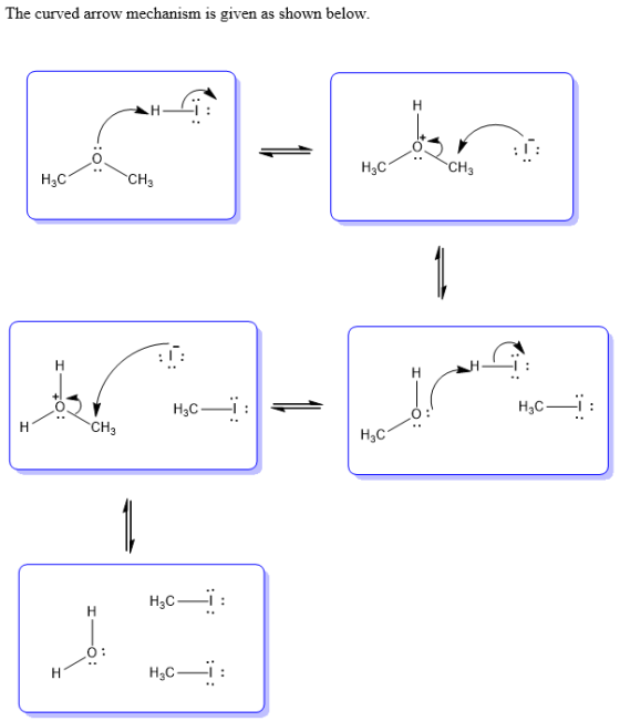 The curved arrow mechanism is given as shown below CH H3C CH3 H3C н.с H3C: CH3 H3C H3C O: H3C