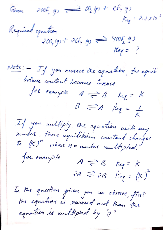 Givern 2of g = cogit cry cg) Key: 2.28101 Required equation so gut alfy (9) ~ 400F 19 ) Key = ? Note: If you reverse the equa