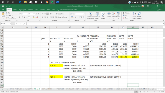 15:48 х a dx E ENG (14 01 2020 projects (Autusaved) (Autusaved) (Autusaved) - Excel plavin mandura I lelp O Tell me what you