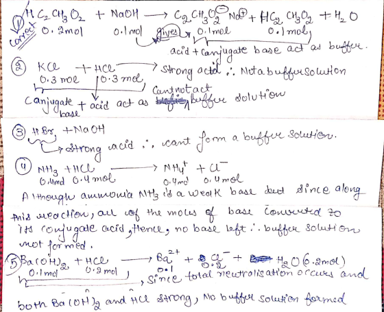 0.3 mol 10.32 O A C₂ CH ₂ O₂ + NaOH C CH ₂ O + HC, CH₂O2 + H₂O V pod O. Amol Ool mol giyer olmoe Ool moly - acid + Canjugate
