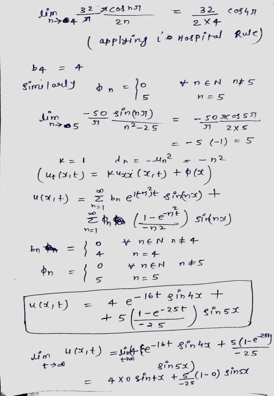 lim 32 Acos no n>at s 2n cosur 32 284 ( applying it Hospital Rule) b4 4 similarly on=le nes & AEN n=5 lim -so sin(at) n05 n2-