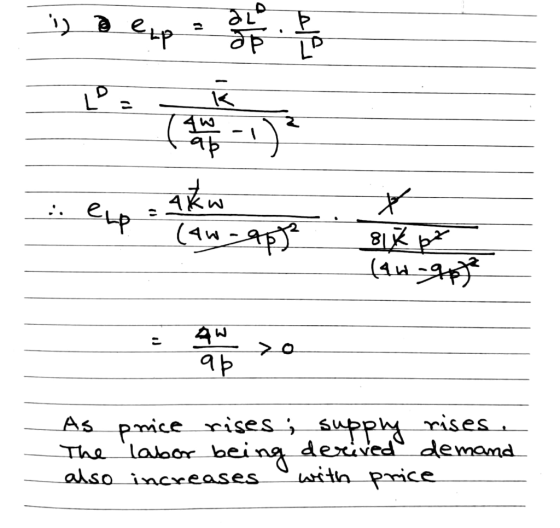 a expo 2 = elp -4kw P - (aw-apje 818 p (aw-goge - u 20 뾿 As The also price rises; supply rises, labor being derived demand in