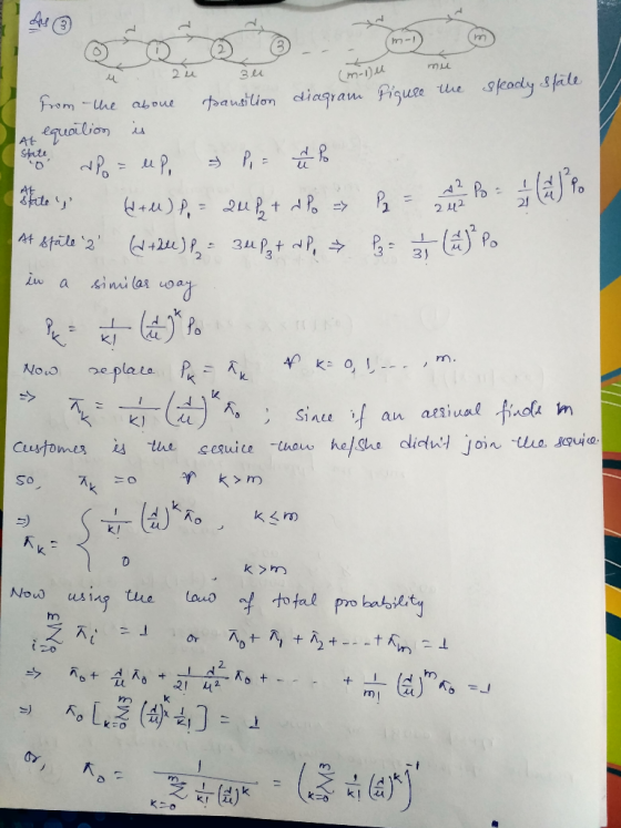 m m-1 (m-1)u 2 u eady sfile he tausilion diagrau Piguce from-he aboue equailion At Stute 2 P 212 At&tale 2 3) a (FN K/ e pla