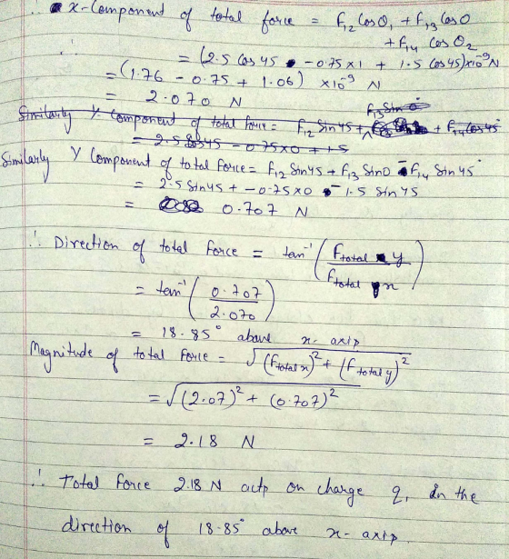 tstat 2. o70 / nitude ol to tal fote 2 dirteion