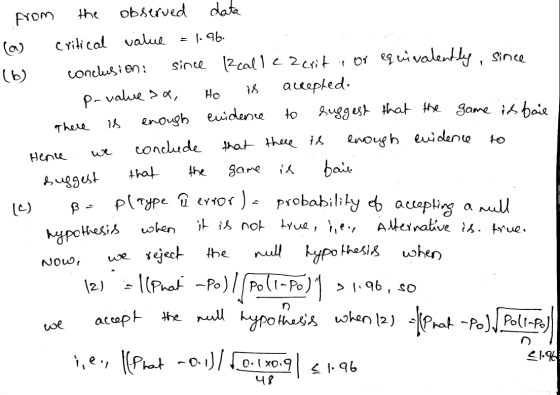 (b) from the observed data critical value 1.96 conclusion: since I callezerit , or equivalently, since p-value &a, accepled.