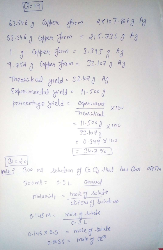 10-19) 63.546 9 copper Form 24107.868 9 Ag 63.5469 Copper Form : 215.736 2 Ag. & Cpper foom - 3.395 9 Ag 9.752 9 Copper form