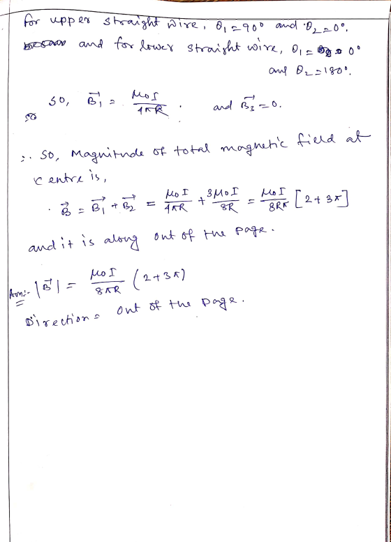 ܐ for upp en straight wire, o 12900 and 0220° became and for lower straight wire, o = 0.000 and O2=180°. 3 , 6 g Mos 40R and
