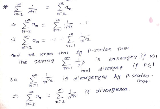 * รี- an ทาน ชา-2- - - > 9ๆ - -2 !-- -- F * - - 12 กC) ชา-2 Test that and HLege we 18 The Sele% ne by p-series convergeg iso