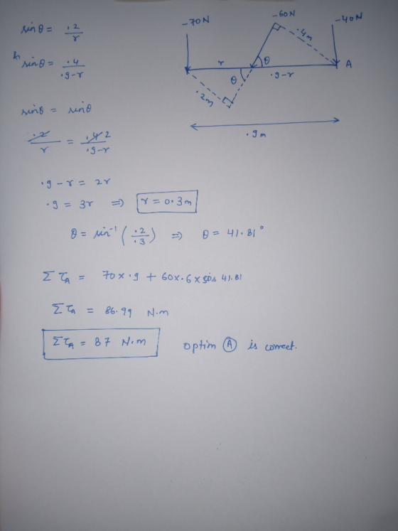 -GON -FON -YON 쎄 뮤 a sino= A .4 gor 21- .gr sino = rino Im ig-r= ar .g=37 = [1 = 0.3m O= sin (12) = 0 = 41.810 I TA = 70x19 +