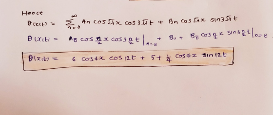 Hen ce T + Bn COs SĀX SIn31a E An Cos Sa 2e cas 3 (A)A By Cas qsin32t ワニ8 Bu + Ag cos x CoS Blxi 6 Cos4 cos 12E + 5十左 Cos4x S