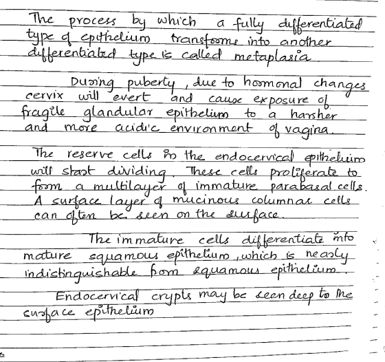 VILLA The process by which a fully differentiated type d_epetizelium transtoome into another differentialed type is called me