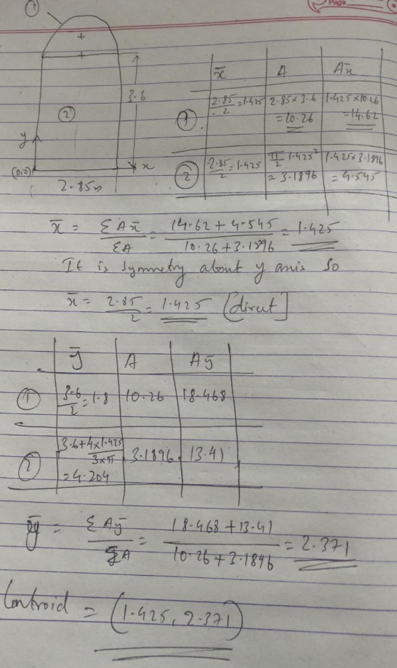 7-6 2.85 1.425 2.85+3.6 11.625x10.16 = to 26 -14.62 ste -8.5.1-42512794257-425*3-190 23.1896 = 6.545 2.85m T = EAT 14.62+ 4.5