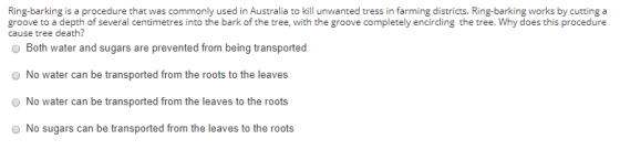 Ring-barking is a procedure that was commonly used in Australia to kill unwanted tress in farming districts. Ring-barking wor