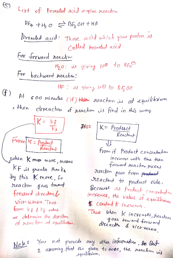 e Fen Li List of Bronsted acid in give reachin BET THE BEZ OH THE Bronsted acid: Those acid which give proton, is I called br
