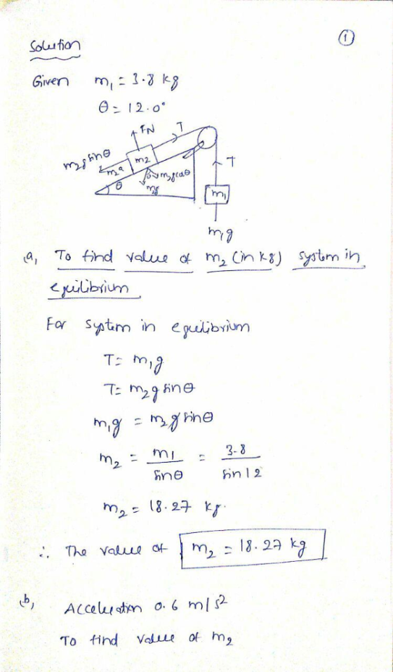 Solution Given mı :1-3 θン 12.0° (d臼 3- 3 2-