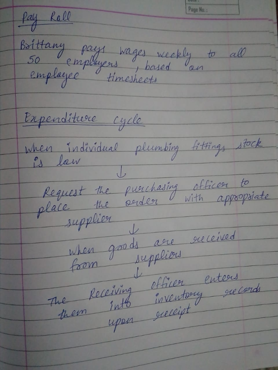 Page No. Pay Rall Beittan as weebly to all 50 mplage eove when individual pluabiAfingy stock late the oorden U with appaopai