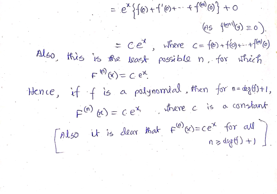 - Ei e*{f@+f@)+-- + femmin )} +0 (As flert)) = 0). cietWhere C= f®) +f69) +--+f6m) (0) Also this is the least possible n. fo