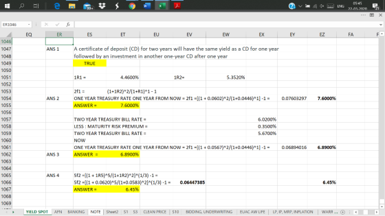 w 05:45 1x : ENG 22-03-2020 99+ E 21 х ER 1046 f EQ ER ES ET EU EV EW EX EY EZ FA F- ANS 1 A certificate of deposit (CD) for