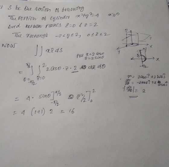its be the union of following The portion of cylinder xtgr - 4 bad between planes 2-0 & 2=2 The rectangle -2274202242 Now nad