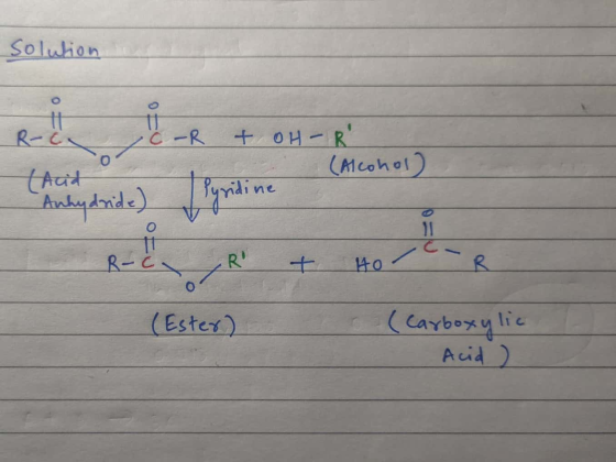 Soluhion +OH-R (Mcohol) R-e CAcd huydd) C-R 11 1t R-C R 40 Carboxy lic Acid) (Ester)