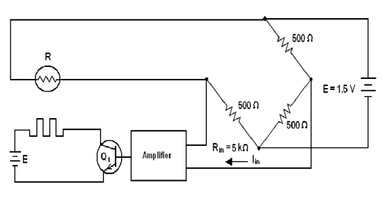 500 Ω 500 Ω JUL 500 Ω Q1 Ampliier iln