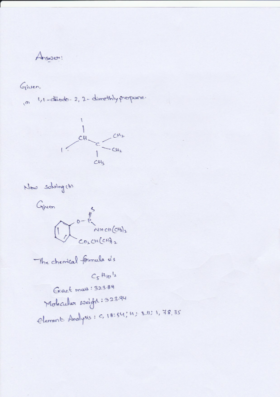en, 5t-diodo- 2, 2-dimethly peypane CH CH2 CH CH 3 en aet ma 323.9 eleman Analys