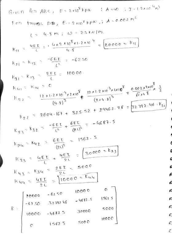 Given for ABC, Е- 2 х (0* Ера , А :)=1.2x104me Fen truѕѕ pВ, Е. - 2 Укр., л-о-oo 2 м С- 4-5 т; 9 = 25kw (т. . 49 х (с* 1. 2 x