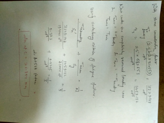 1329.147 With stress concentraction factor (2.542931.659 d3 2.5x583.653 1459.132 13 Now we under the completely ely reversed