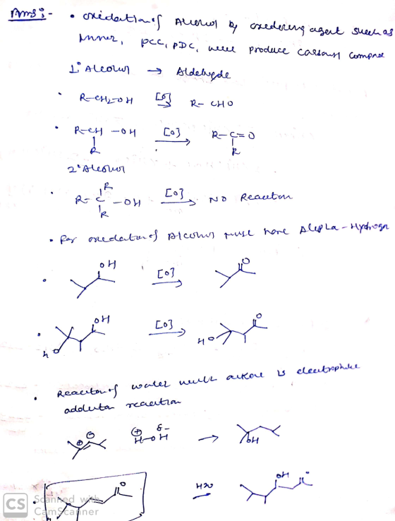 img; - oxidation of allered by credereng agent such as anner, peca or PDC were produce carsas Compare Li alcow ₃ Aldelegde R-