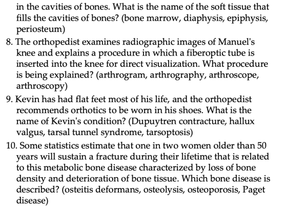 in the cavities of bones. What is the name of the soft tissue that fills the cavities of bones? (bone marrow, diaphysis, epip